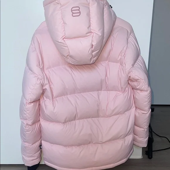 Aritzia Light Pink Puffer Jacket - Picture 2 of 4
